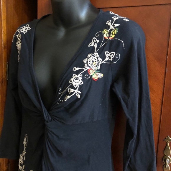 Jonny Was size small Black Dress Gorgeous! - Picture 9 of 12